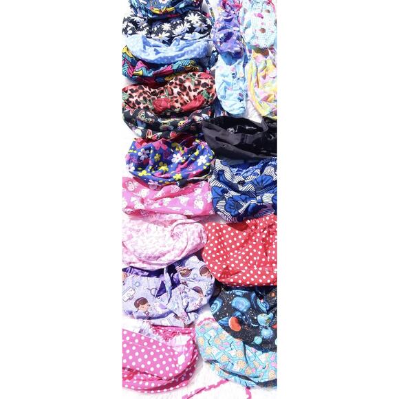 Lot of 20 Custom Nurse Scrub Caps 16 Silk Lined Hello Kitty Barbie Bouffant main image 9